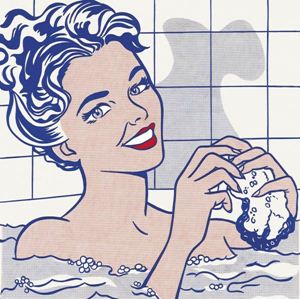 Picture of LICHTENSTEIN ROY BY - "WOMAN IN BATH" 1963